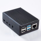 Aluminum-Alloy Heat Dissipation Enclosure Case Box Protective For Raspberry Pi 4