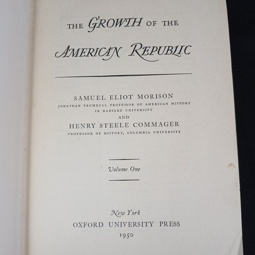 The Growth of the American Republic Vol 1 1950 4th Ed. 1st printing Hardcover - Foto 20 di 24