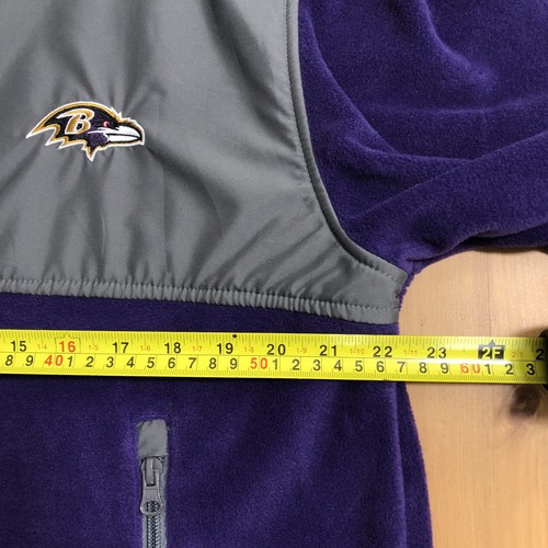 Baltimore Ravens NFL Team Apparel Full Zip Jacke Gr. Medium lila grau - Bild 17 von 17