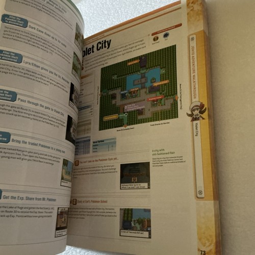 Official Pokemon Heartgold and Soulsilver Johto Guide and Johto Pokedex Guide Gc - Picture 20 of 24