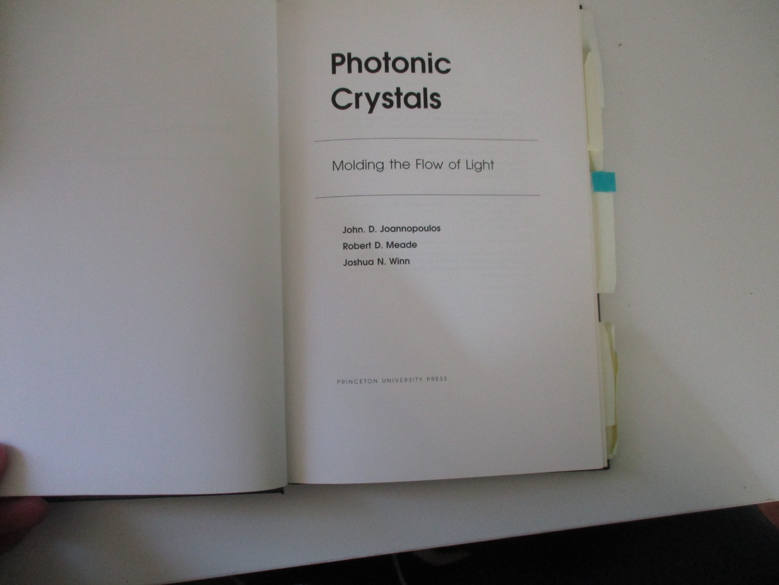 Photonic Crystals: Molding the Flow of Light