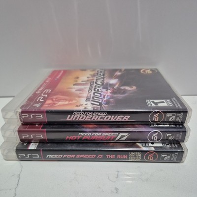 Need For Speed, 3 games Bundle for PlayStation 3 Undercover,HotPursuit,The Run
