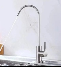 NEW STAINLESS NICKEL FINISH COUNTERTOP DRINKING WATER FAUCET ASSEMBLY KIT 51609