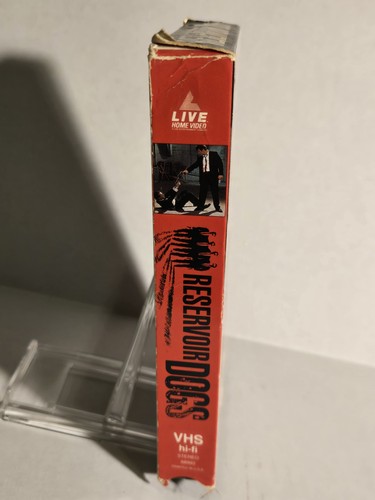 Reservoir Dogs (VHS, 1992) Harvey Keitel Tarantino Used - Foto 2 di 6