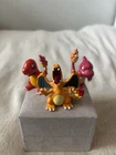 1999 Vintage TOMY Pokemon Charizard Charmeleon Charmander Figurines Lot of 3
