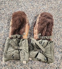 Vintage 1949 Military Arctic Extreme Cold Mitten Set Sz XL Shell  Liner