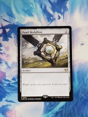 Pearl Medallion #401 Commander Masters CMM Magic MTG - Near Mint NM