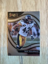 2020 Panini Select         Troy Polamalu          # 341.            FIELD LEVEL