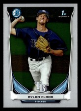 2014 Bowman #BCP16 Dylan Floro Chrome Prospects Card