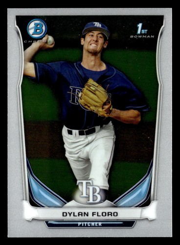 2014 Bowman #BCP16 Dylan Floro Chrome Prospects Card - Picture 1 of 2