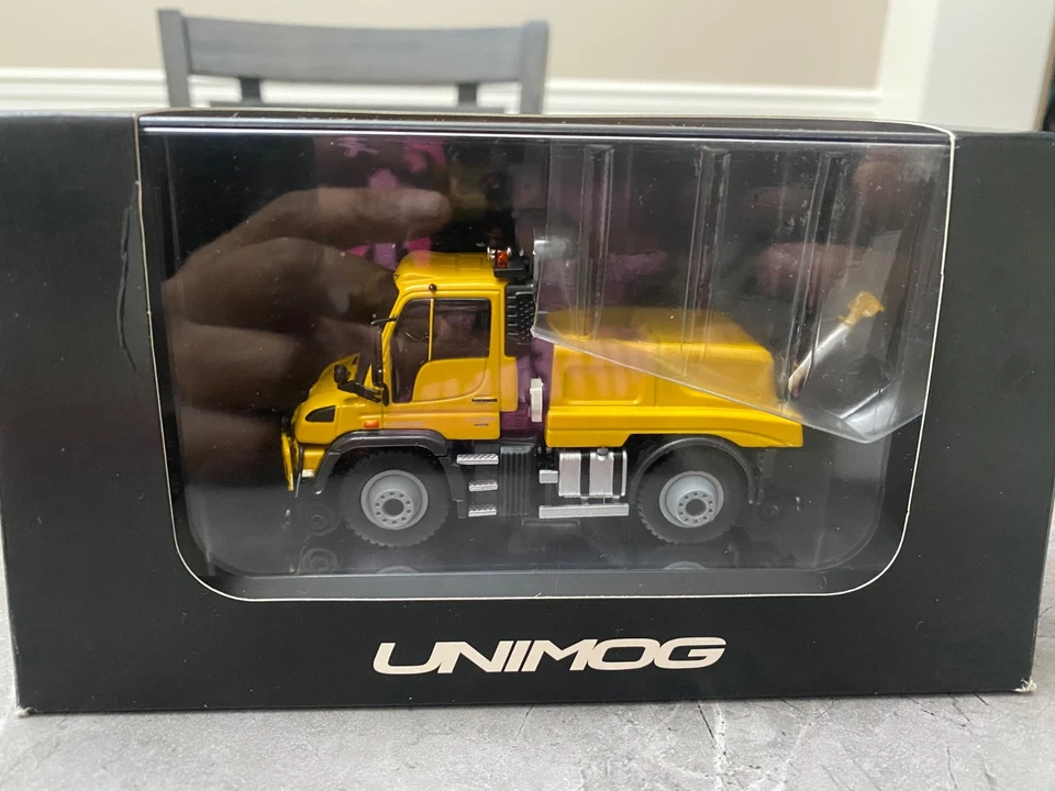 NZG 1/50 Road-Railer and Road Railer Mower Unimog NIB 2 models - Image 2 of 4