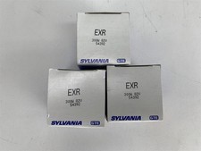 Sylvania Osram Tungsten Halogen EXR 300W 82V Projector Lamp Bulb - Lot of 3
