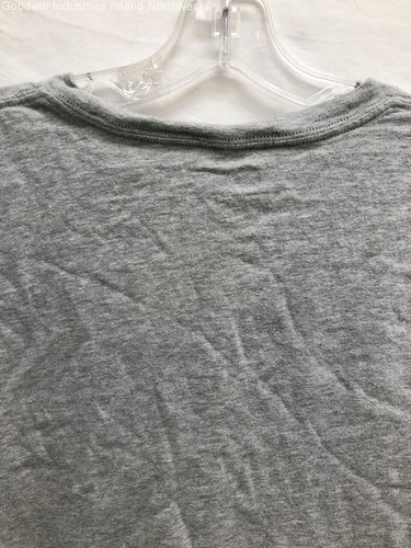 Boy's Carhartt Light Grey Short Sleeve Pocket Shirt Size Large - Picture 4 of 6