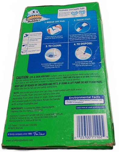 Scrubbing Bubbles Fresh Brush Flushable Refills, 12 Count - Picture 2 of 5