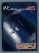 SCP Foundation SR SCP-1048 Builder Teddy Bear YCSR I - 022 Card Holo