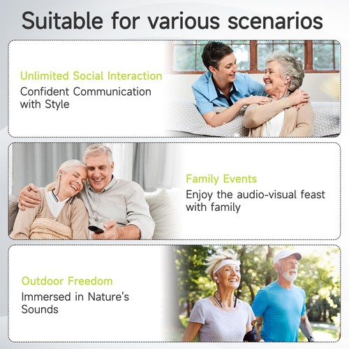 Hearing Aids for Seniors, Hearing Amplifiers with Noise Reduction and Recharg... - Picture 7 of 7