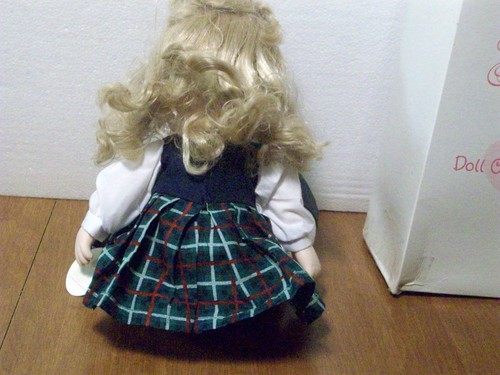 Precious Moment Plüsch Margaret Puppe 16 Zoll Schulmädchen 1994 Neu im Karton - Bild 3 von 4