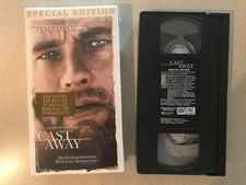 Castaway Special Edition VHS VCR Video Tape Movie Tom Hanks Used
