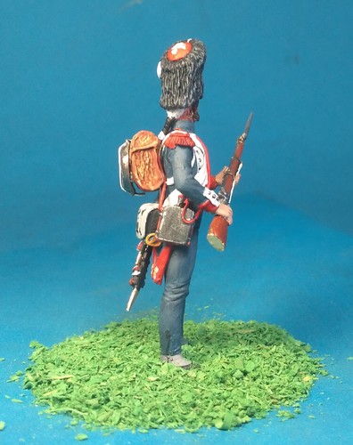 Unassembled Imperial Guard Grenadiers at Waterloo, White Metal 60 mm Figure kit - 第 40/63 張圖片