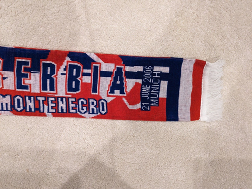 Rare Ivory Coast Serbia And Montenegro 2006 World Cup Scarf - Picture 4 of 9