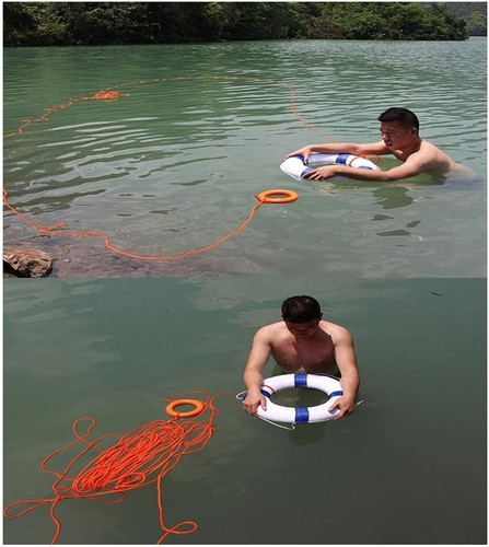 98.4FT Water Floating Lifesaving Rope - Durable Safety for Swimming & Boating - Picture 7 of 9