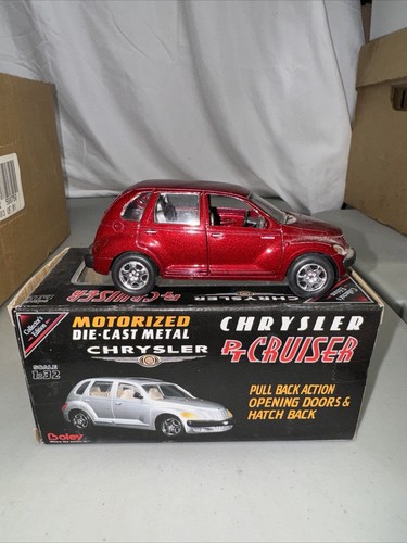 Chrysler PT Cruiser Burgundy Red Metallic Car 1:32 Scale Motorized 2000 BOLEY - Picture 7 of 12