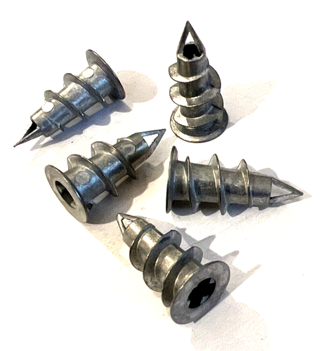 Ancoraggi da parete autoforanti lega zama #8x 1-1/8" per muro a secco, lenzuolo, gesso - Foto 12 di 30
