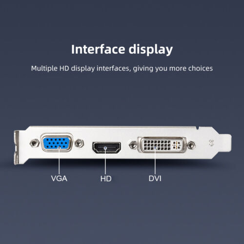 GT730 4GB DDR3 Video Card with Cooling Fan Low Profile Graphics Card for PC - Picture 10 of 12