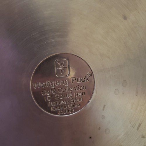 Wolfgang Puck Cafe Collection 10 Inch Saute Pan With Lid 042008 - Picture 8 of 8