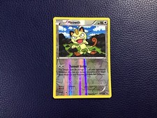 Meowth 74/124 - Fates Collide - Reverse Holo - Pokémon -LP
