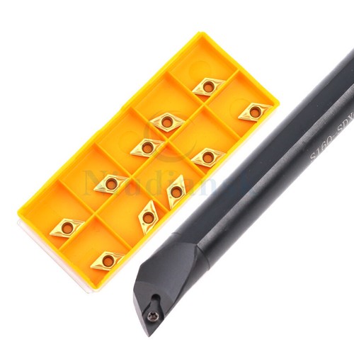 S20R-SDXCR11 20mm Drehmaschine Drehwerkzeug Bohrstangenhalter innen +DCMT11T304 CNC Einsatz - Bild 1 von 5