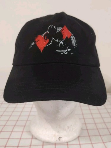 American Contract Bridge League ACBL Cards Cap Hat Black Strapback Hearts Clubs