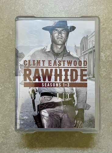 New! CBS RAWHIDE Season 1-3  23 DVDs Clint Eastwood Classic Western TV Series - Bild 1 von 3