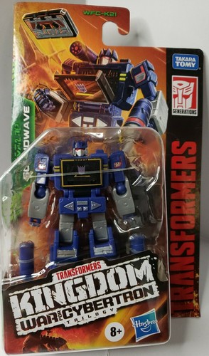 TRANSFORMERS SOUNDWAVE WAR FOR CYBERTRON KINGDOM CORE WFC-K21 G1  - Picture 1 of 4