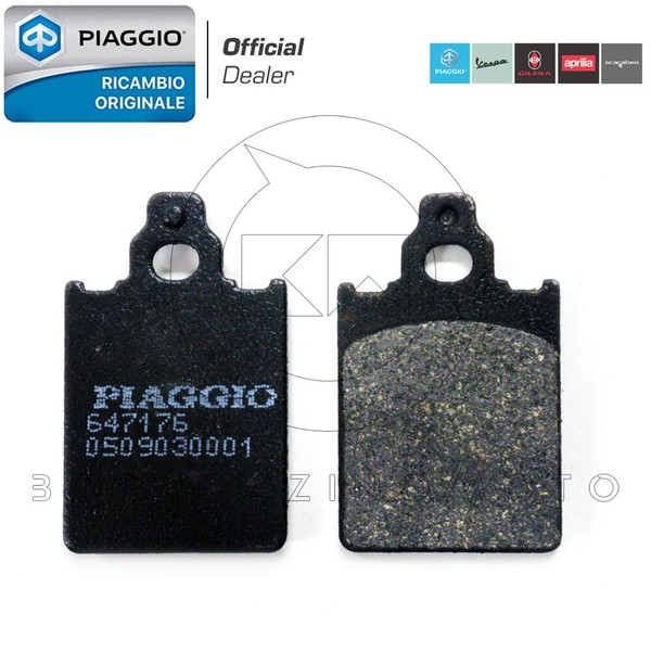 Vordere BremsbeläGe OEM 647176 Original Piaggio Vespa PX 150 2011-2016-image