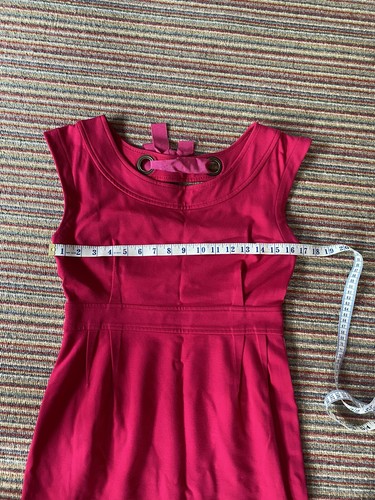 lovely Pink Marc Jacobs 60s style dress size S Small Ribbon Tie Back - Picture 7 of 9