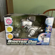 Vintage Geospace Infrared Control Biocybie Dog Interactive Robot RARE 2000 NIB
