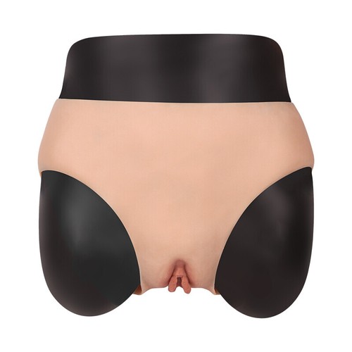 KnowU Silicone Fake Vagina Shorts Panty Hip Shaping Pants For Crossdresser - Picture 3 of 15