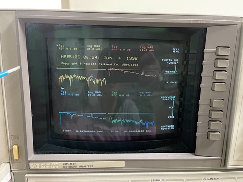 Procesador de pantalla HP Agilent 8510C para sistema analizador de red _3031A07195 - Imagen 3 de 17