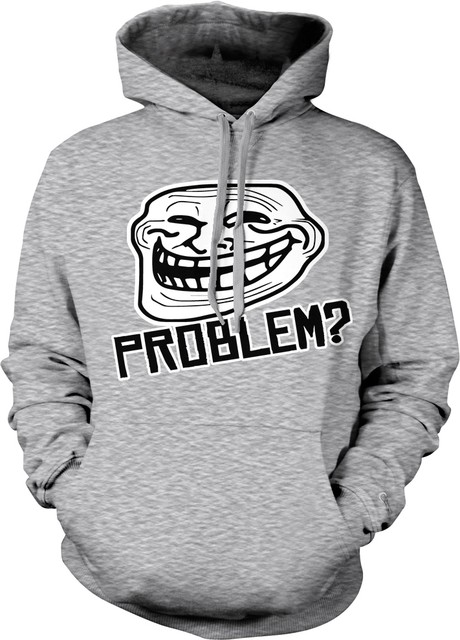 troll face hoodie