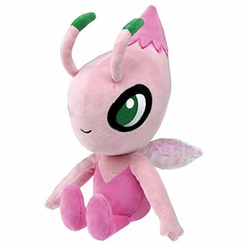 Pokemon Shiny Celebi Plush Pokemon the Movie KOKO TAKARA TOMY - Picture 8 of 8