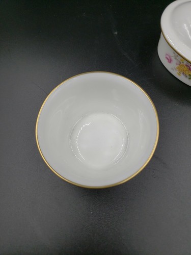 2 PCS ROYAL CROWN DERBY POSIES SM BOWL & COVERED TRINKET BOX *EXCELLENT 39 - Picture 5 of 11
