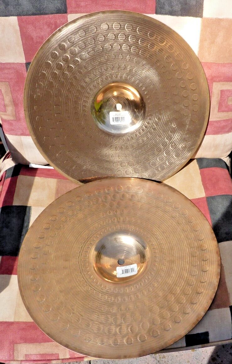 Matched pair of 14" Zildjian ZXT Hi Hat Cymbals eBay