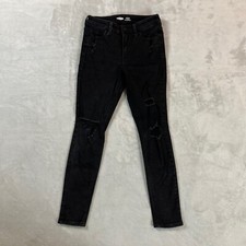 Old Navy Rockstar womens super skinny high rise jeans 4 Petite Stretch slimming