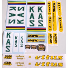 KAS Vitus Sean Kelly replica decal set Mavic