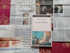 Roberto Colasso Il rosa Tiepolo  Adelphi 2006