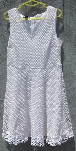 Alfani Women's Dress Stretch Sleeveless White Size 0X - Picture 1 of 7