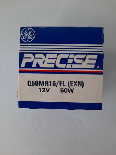 GE MR16 Multi Mirror Lamp Bulb Q50MR16/ FL EXN Precise 12V 50W Lot Of 6 NIB