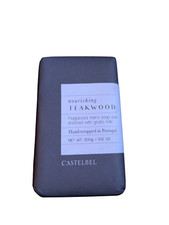 Castelbel Nourishing Teakwood Soap Bar Enriched with Goat’s Milk 300g (10.5 oz)
