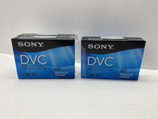Sony DVC Digital Video Cassette Premium 60 LP:90 Mini DV Lot of 3 New & Sealed
